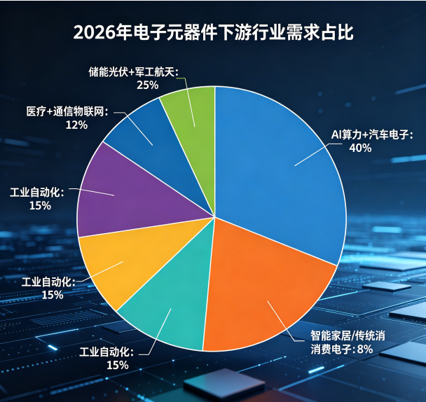 2026年哪些行业将对电子元器件有促进作用